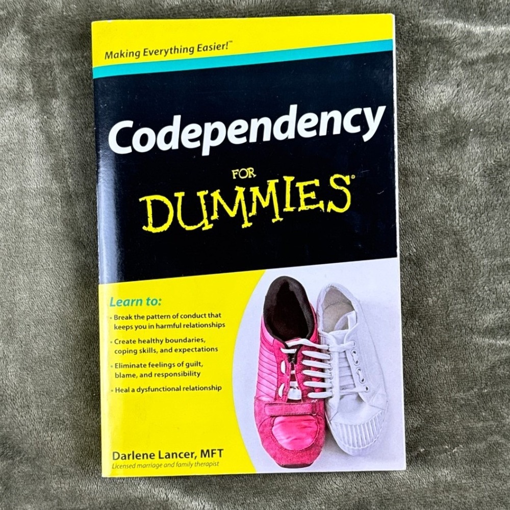Codependency‎ For Dummies Darlene Lancer Paperback Self-Help Relationship Book